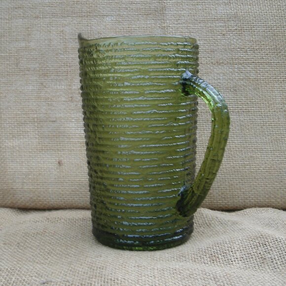 Vintage Anchor Hocking Soreno Pattern Juice Pitcher - Picture 8 of 14